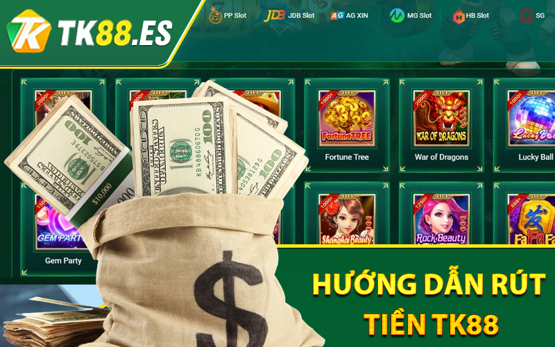 Rút Tiền TK88 Về Tài Khoản Nhanh Chóng Với Thao Tác Dễ 3 Huong dan rut tien TK88