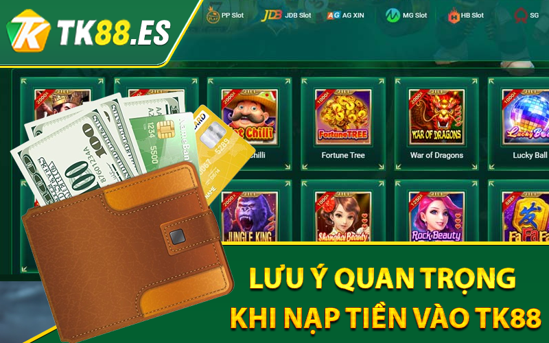 Nạp Tiền TK88 - Hướng Dẫn Nạp Tiền An Toàn Hiệu Quả 4 Những lưu ý quan trọng khi nạp tiền vào TK88