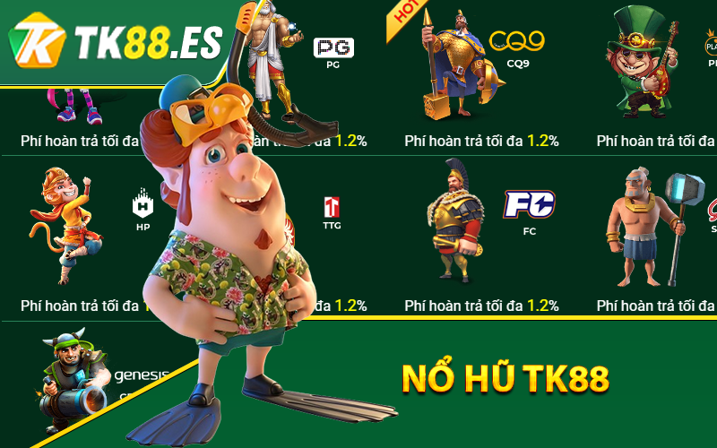 Nổ Hũ TK88 - Game Slot Đỉnh Cao Cho Game Thủ 7 Nổ Hũ TK88